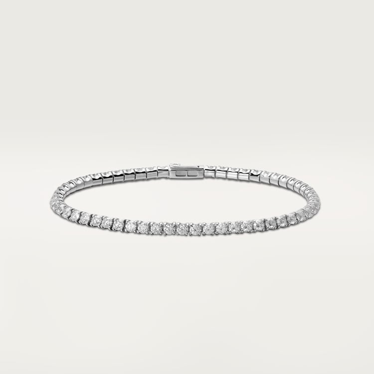 Cartier Lignes Essentielles bracelet, brilliant-cut diamonds - Image 1